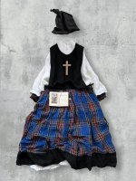 画像3: MARCHE' DE SOEUR／バッククロスワンピース・ブルータータン (3)