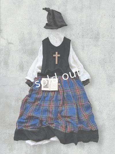 画像3: MARCHE' DE SOEUR／バッククロスワンピース・ブルータータン