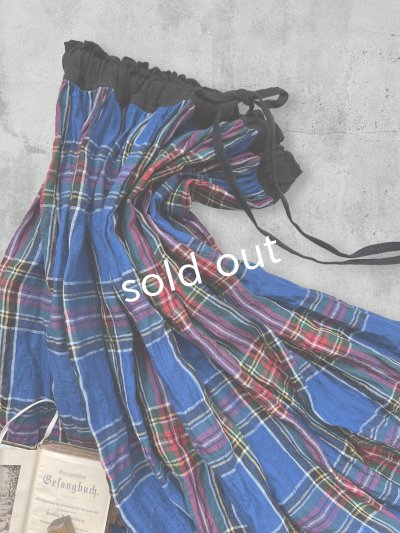 画像3: MARCHE' DE SOEUR／ギャザースカート・ブルータータン