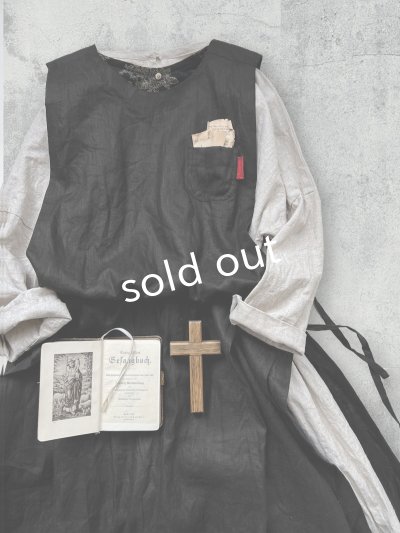 画像5: MARCHE' DE SOEUR／タブリエワンピース・黒