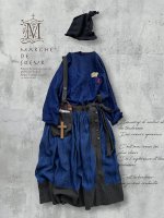 画像11: MARCHE' DE SOEUR/種蒔ポケットスカート・インディゴ (11)