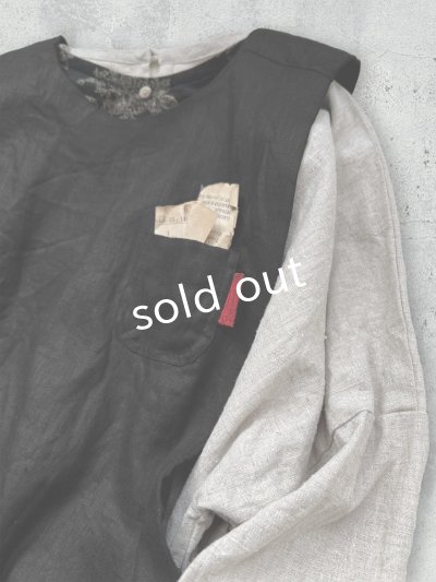 画像4: MARCHE' DE SOEUR／タブリエワンピース・黒