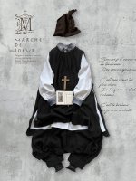 画像7: MARCHE' DE SOEUR/王様パンツ・黒 (7)