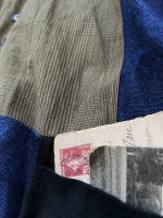 画像4: MARCHE' DE SOEUR/ターシャの種蒔ポケットワンピース・インディゴ×ハーブ (4)