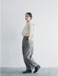画像5: MAGALI /タックボタンパンツ・アッシュグレー