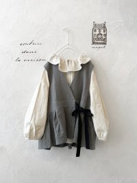 MAGALI /カシュクールジレ・アッシュグレー