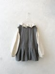 画像3: MAGALI /カシュクールジレ・アッシュグレー
