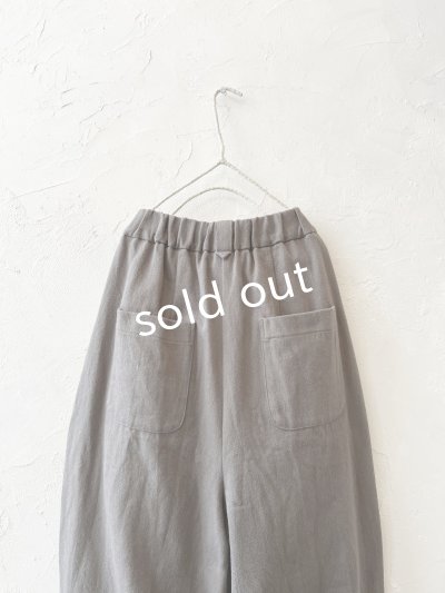 画像4: MAGALI /タックボタンパンツ・アッシュグレー