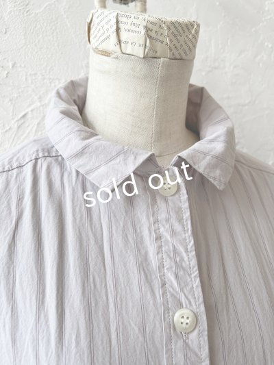 画像4: SO/タックワンピース・ライラックストライプ