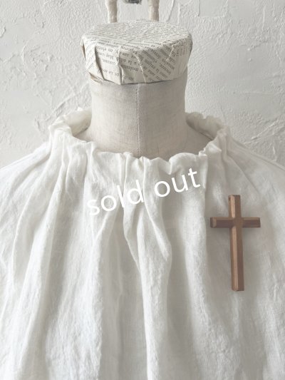 画像6: nous rendent heureux/ボリュームタック襟ブラウス・黒