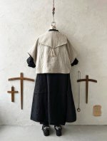 画像12: MARCHE' DE SOEUR／セーラ襟のタッセルちびジャケット・生成り (12)