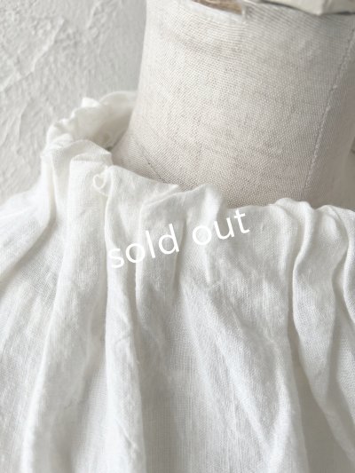 画像7: nous rendent heureux/ボリュームタック襟ブラウス・黒