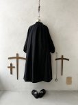 画像7: nous rendent heureux／フリル襟ピンタックワンピース・黒