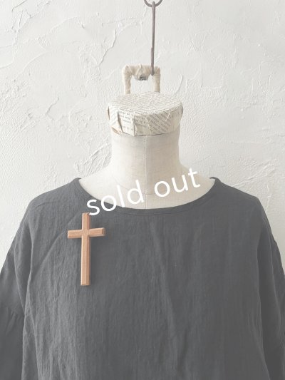 画像4: nous rendent heureux／バルーン袖ブラウス・黒