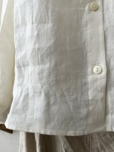 画像7: nous rendent heureux/フリル襟ピンタックブラウス・オフ