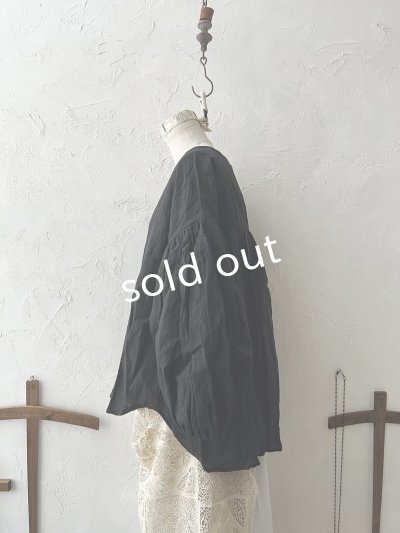 画像6: nous rendent heureux／バルーン袖ブラウス・黒