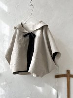 画像14: MARCHE' DE SOEUR／セーラ襟のタッセルちびジャケット・生成り (14)