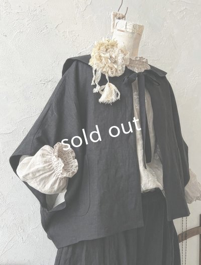 画像7: MARCHE' DE SOEUR/セーラ襟のタッセルちびジャケット・黒