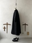 画像6: nous rendent heureux／フリル襟ピンタックワンピース・黒