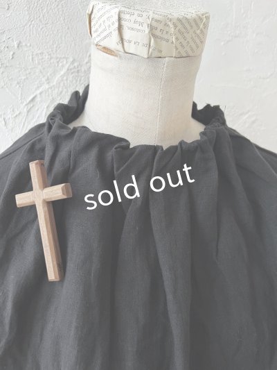 画像3: nous rendent heureux/ボリュームタック襟ブラウス・黒