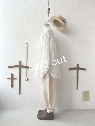 画像8: SO/フリルカラーシャツチュニック・オフ