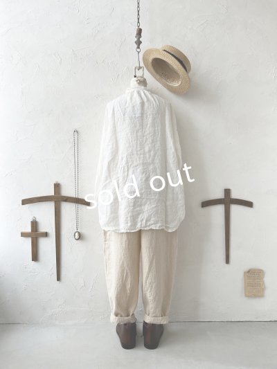 画像11: SO/フリルカラーシャツチュニック・オフ