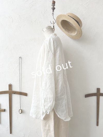 画像9: SO/フリルカラーシャツチュニック・オフ