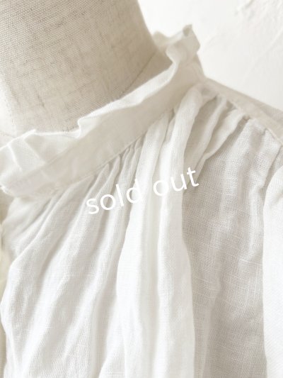 画像4: SO/フリルカラーシャツチュニック・オフ