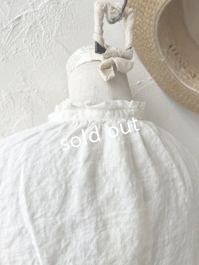 画像12: SO/フリルカラーシャツチュニック・オフ