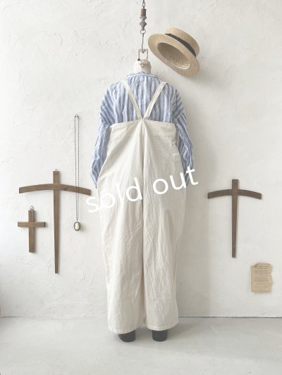 画像8: SO／サルエルサロペット ・エクリュ