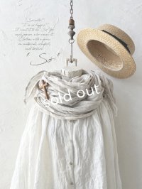SO／大判リネンストール・ナチュラル