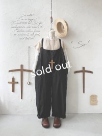 SO／サルエルサロペット ・ブラック