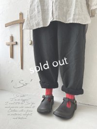 SO／カーブパンツ ・ブラック