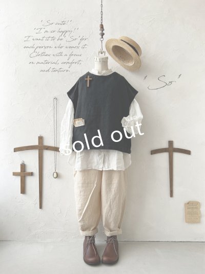 画像10: SO/カーブパンツ ・ベージュ