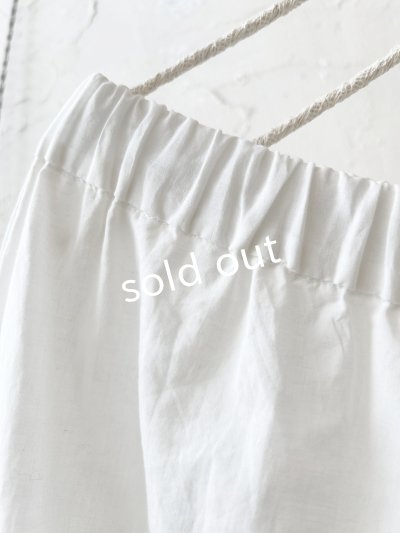 画像7: manoamano /レース＆ピンタックペチパンツ・オフ