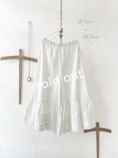 画像3: manoamano /レース＆ピンタックペチパンツ・オフ