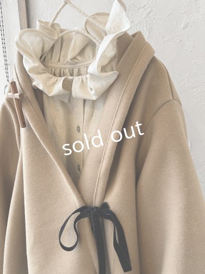 画像4: shizuka's/ベルベットリボンのコート・ブラック