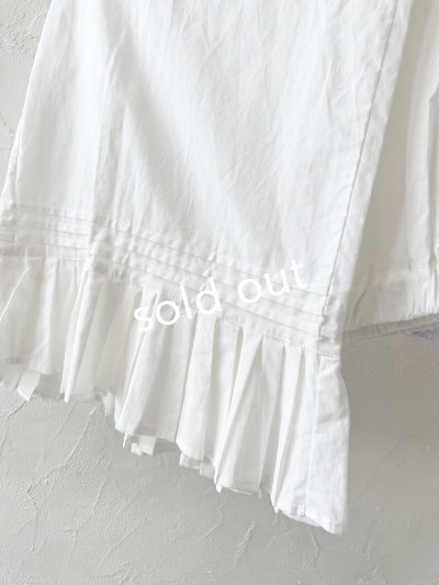 画像7: manoamano/プリーツペチパンツ・オフ