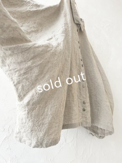 画像7: Libera&Capricciosa/2wayリネンブラウス・フラックス