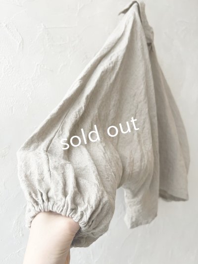 画像6: Libera&Capricciosa/2wayリネンブラウス・フラックス