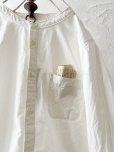 画像2: seasew.／バンドカラーシャツ・オフ (2)