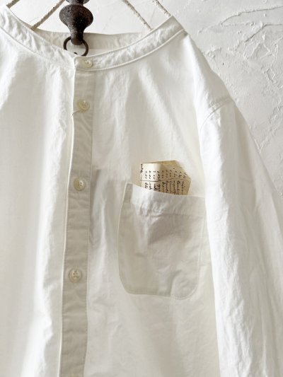 画像2: seasew.／バンドカラーシャツ・オフ