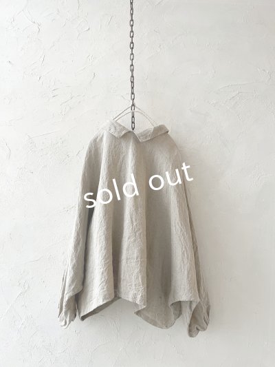 画像8: Libera&Capricciosa/2wayリネンブラウス・フラックス