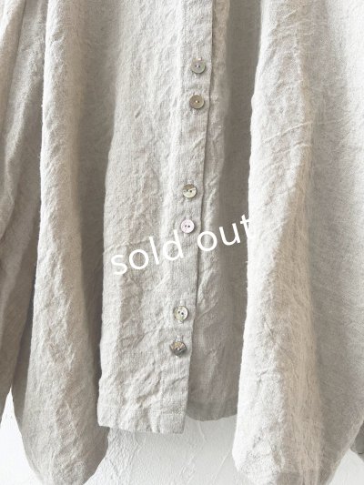 画像3: Libera&Capricciosa/2wayリネンブラウス・フラックス