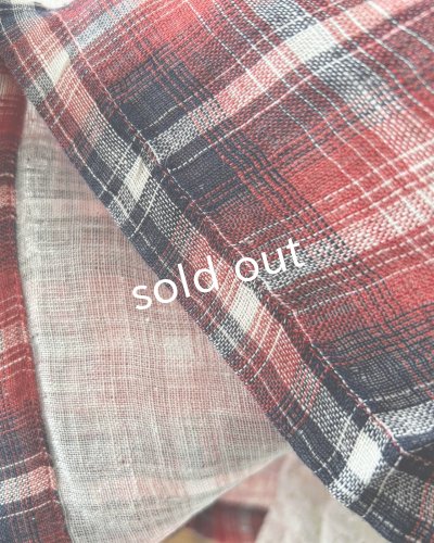 画像3: ubasoku/ギャザースカート・赤チェック