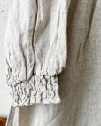 画像10: ubasoku/ドット刺繍ボリューム袖ワンピース・生成り