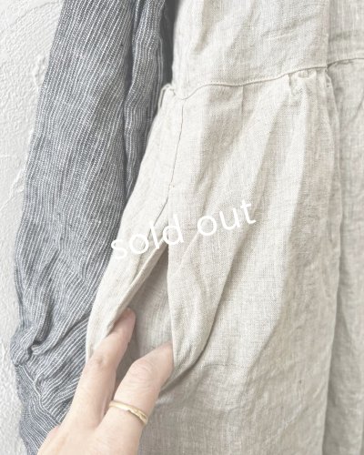 画像11: ubasoku/ピンタック2wayワンピース・インディゴ