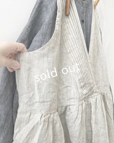 画像8: ubasoku/ピンタック２wayワンピース・生成り