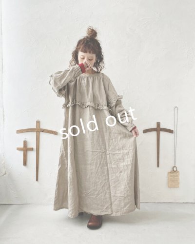 画像10: ubasoku/ラウンドフリル2wayワンピース・ブラック