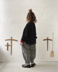 画像10: nous rendent heureux／シャーリングブラウス・黒